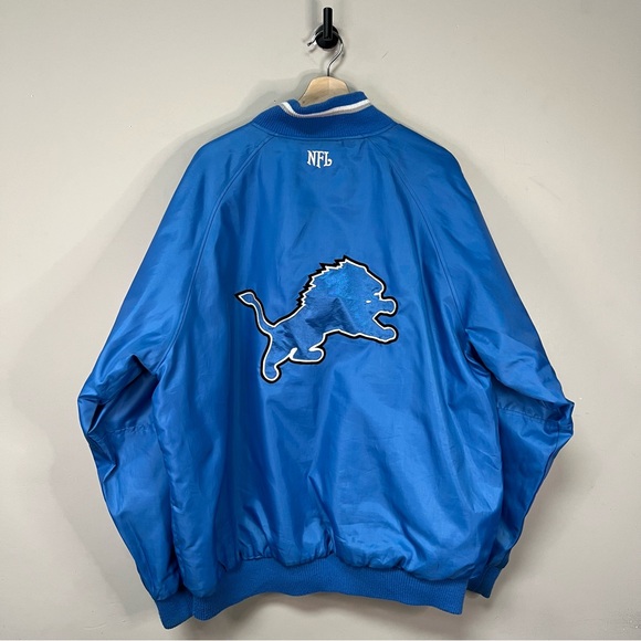 Reversible Detroit Lions Bomber Jacket - Picture 3 of 5
